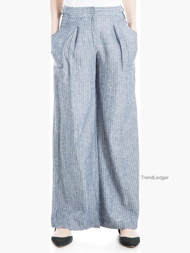 Easy Wide Leg Palazzo Trouser With Pockets